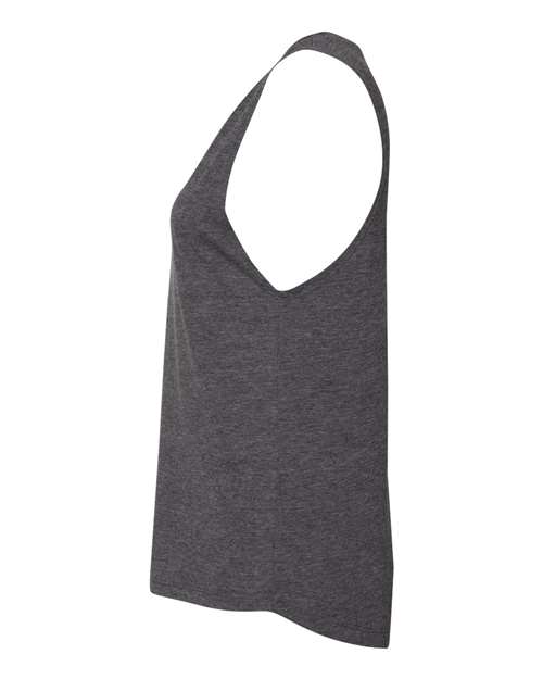 Next Level 5013 Women’s Festival Muscle Tank - Charcoal - side