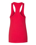 BELLA + CANVAS 6008 Women's Jersey Racerback Tank - Red - back