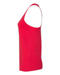 BELLA + CANVAS 6008 Women's Jersey Racerback Tank - Red - side