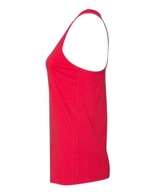 BELLA + CANVAS 6008 Women's Jersey Racerback Tank - Red - side