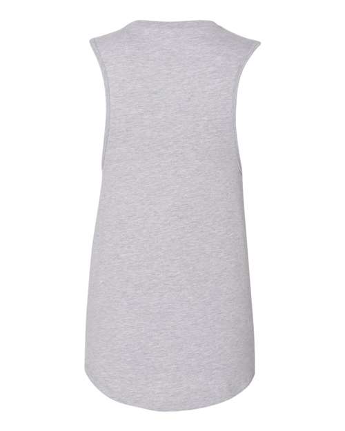 BELLA + CANVAS 6003 Women's Jersey Muscle Tank - Athletic Heather - back