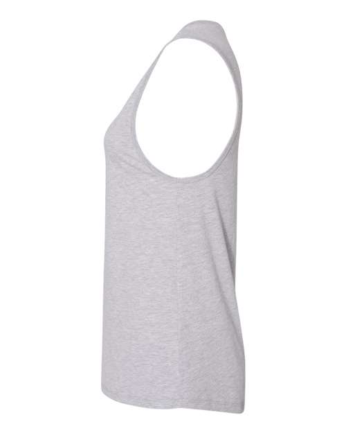BELLA + CANVAS 6003 Women's Jersey Muscle Tank - Athletic Heather - side