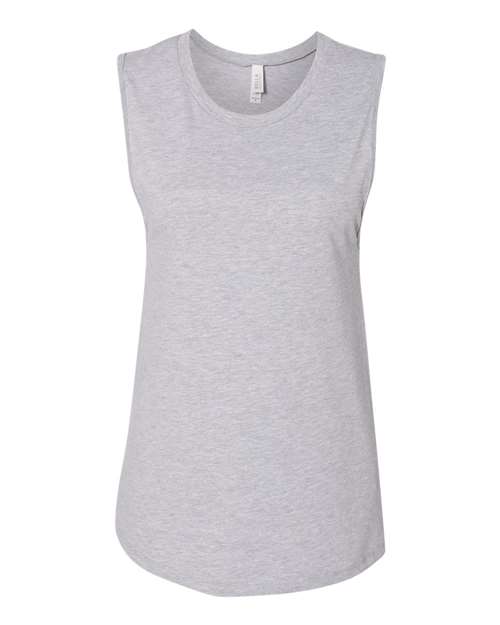 BELLA + CANVAS 6003 Women's Jersey Muscle Tank - Athletic Heather - front