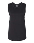 BELLA + CANVAS 6003 Women's Jersey Muscle Tank - Black - front