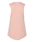 BELLA + CANVAS 6003 Women's Jersey Muscle Tank - Heather Peach - back