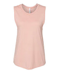 BELLA + CANVAS 6003 Women's Jersey Muscle Tank - Heather Peach - front