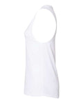 BELLA + CANVAS 6003 Women's Jersey Muscle Tank - White - side