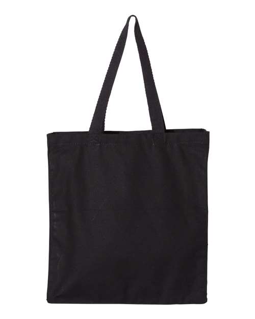 OAD OAD100 Promotional Shopper Tote - Black - back