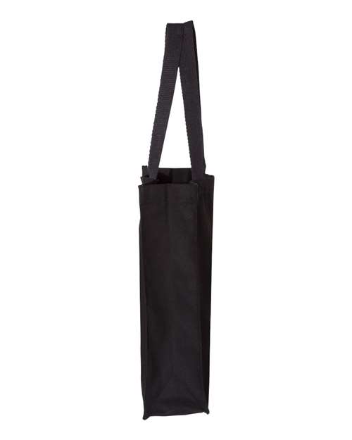 OAD OAD100 Promotional Shopper Tote - Black - side