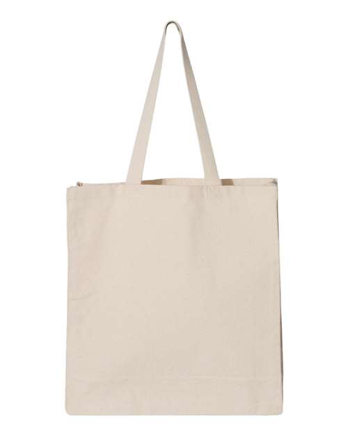 OAD OAD100 Promotional Shopper Tote - Natural - back