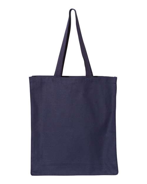 OAD OAD100 Promotional Shopper Tote - Navy - back