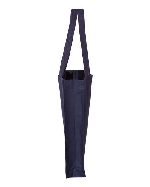 OAD OAD100 Promotional Shopper Tote - Navy - side