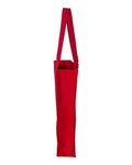 OAD OAD100 Promotional Shopper Tote - Red - side