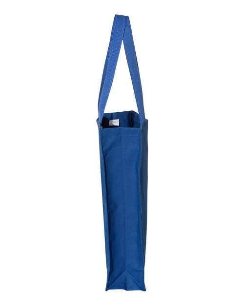 OAD OAD100 Promotional Shopper Tote - Royal - side