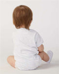 Rabbit Skins 4424 Infant Fine Jersey Bodysuit - Ash - model back