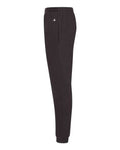 Badger 1215 Men's Sport Athletic Fleece Joggers - Black - side