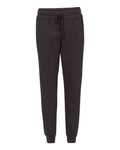 Badger 1216 Women’s Sport Athletic Fleece Joggers - Black - front