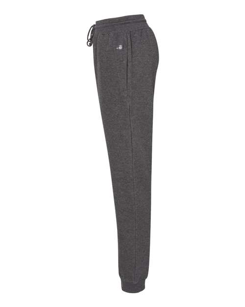 Badger 1216 Women’s Sport Athletic Fleece Joggers - Charcoal - side