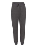 Badger 1216 Women’s Sport Athletic Fleece Joggers - Charcoal - front