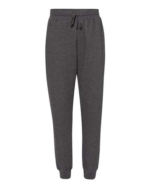 Badger 1216 Women’s Sport Athletic Fleece Joggers - Charcoal - front
