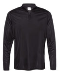 Augusta Sportswear 2785 Men's Attain Color Secure Performance Quarter-Zip Pullover - Black - front