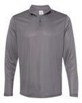 Augusta Sportswear 2785 Men's Attain Color Secure Performance Quarter-Zip Pullover - Graphite - front