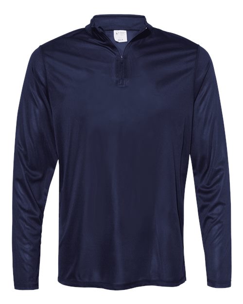 Augusta Sportswear 2785 Men's Attain Color Secure Performance Quarter-Zip Pullover - Navy - front