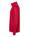 Augusta Sportswear 2785 Men's Attain Color Secure Performance Quarter-Zip Pullover - Red - side