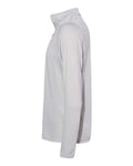 Augusta Sportswear 2785 Men's Attain Color Secure Performance Quarter-Zip Pullover - Silver - side
