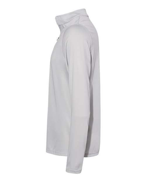 Augusta Sportswear 2785 Men's Attain Color Secure Performance Quarter-Zip Pullover - Silver - side