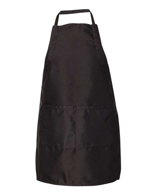 Liberty Bags 5509 Splatter Armor Apron - Black - front