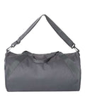 Liberty Bags 8805 Recycled 18” Small Duffel Bag - Charcoal - back