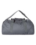 Liberty Bags 8806 Recycled 23 1/2" Large Duffel Bag - Charcoal - back