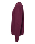 Independent Trading Co. SS3000 Midweight Crewneck Sweatshirt - Maroon - side