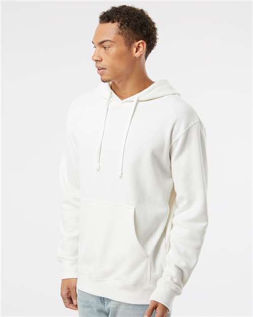 Independent Trading Co. PRM4500 Unisex Midweight Pigment-Dyed Hooded Sweatshirt - Prepared For Dye - model side