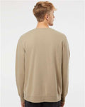 Independent Trading Co. PRM3500 Unisex Midweight Pigment-Dyed Crewneck Sweatshirt - Pigment Sandstone - model back