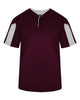 Maroon/ White
