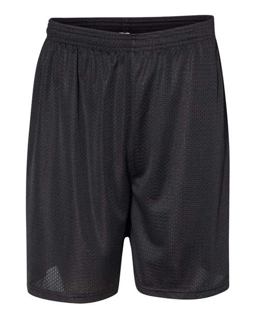 C2 Sport 5107 Men's Mesh 7" Shorts - Black - front