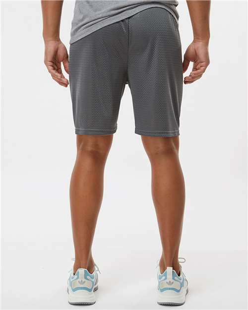 C2 Sport 5107 Men's Mesh 7" Shorts - Graphite - model back