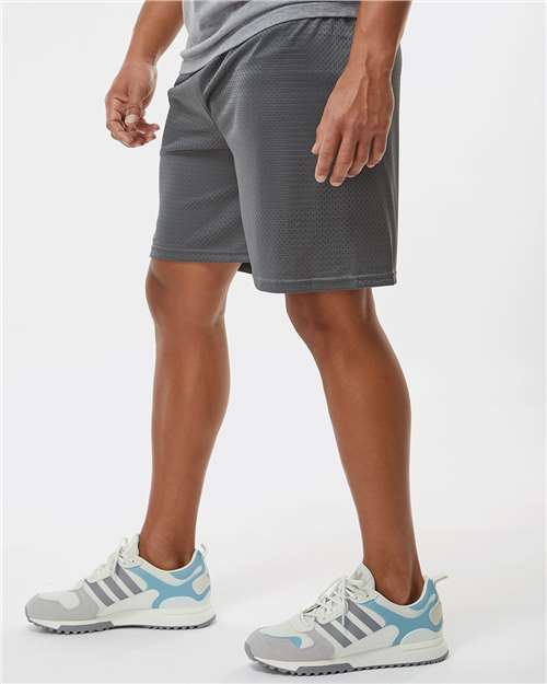 C2 Sport 5107 Men's Mesh 7" Shorts - Graphite - model side