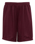 C2 Sport 5107 Men's Mesh 7" Shorts - Maroon - front