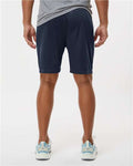 C2 Sport 5107 Men's Mesh 7" Shorts - Navy - model back