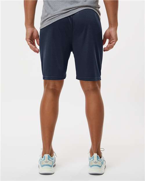 C2 Sport 5107 Men's Mesh 7" Shorts - Navy - model back