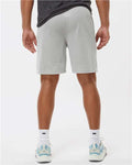C2 Sport 5107 Men's Mesh 7" Shorts - Silver - model back