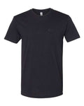 Next Level 3605 Unisex Cotton Pocket T-Shirt - Black - front