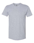 Next Level 3605 Unisex Cotton Pocket T-Shirt - Heather Grey - front