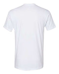 Next Level 3605 Unisex Cotton Pocket T-Shirt - White - back