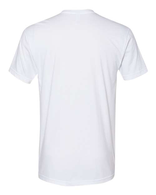 Next Level 3605 Unisex Cotton Pocket T-Shirt - White - back