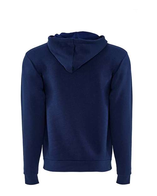 Next Level 9602 Unisex Santa Barbara Full-Zip Hoodie Sweatshirt - Midnight Navy - back