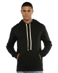 Next Level 9303 Unisex Santa Barbara Hoodie Sweatshirt - Black - model front